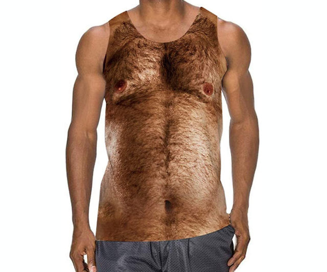 Hairy Chest Tank Top