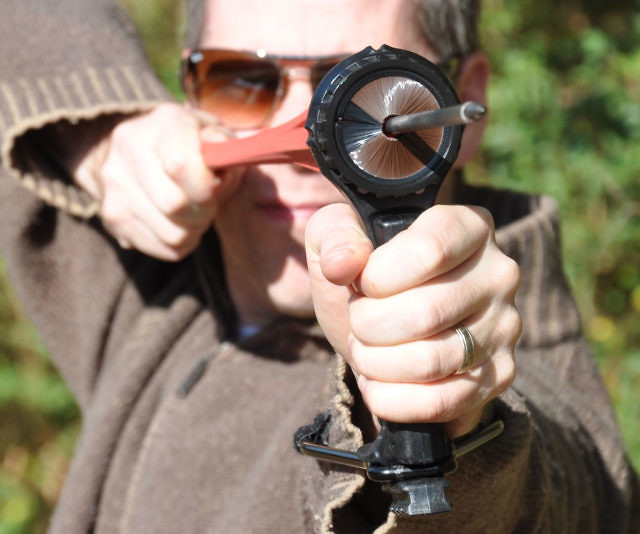Hammer Handle Pocket Slingshot