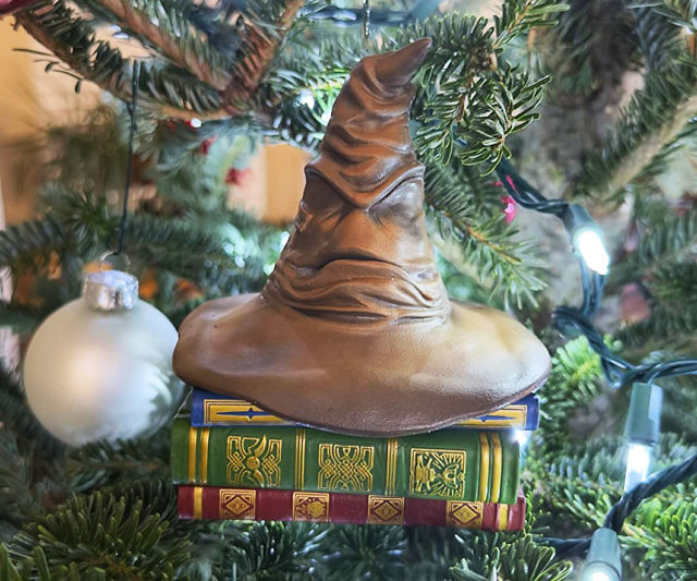 Harry Potter Sorting Hat Tree Decoration