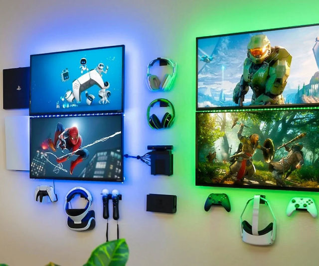 HIDEit Gaming Console Wall Mount