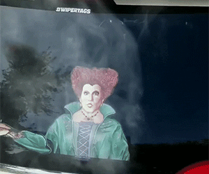 Hocus Pocus Winnie Rear Window Wiper