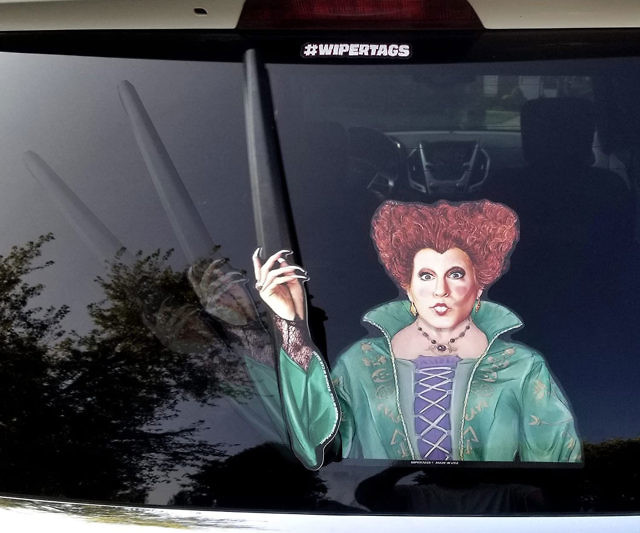 Hocus Pocus Winnie Rear Window Wiper