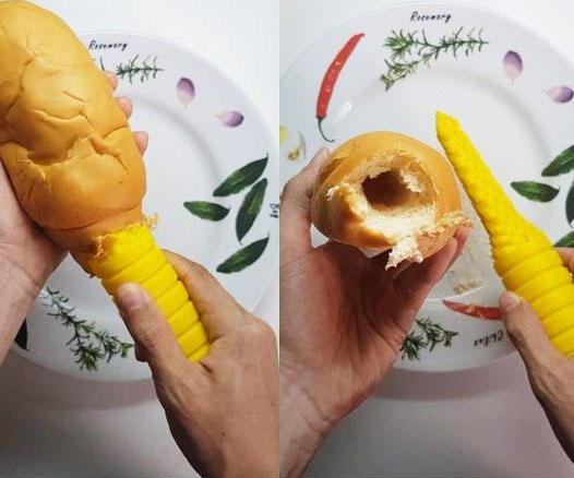 Hot Dog Bun Driller