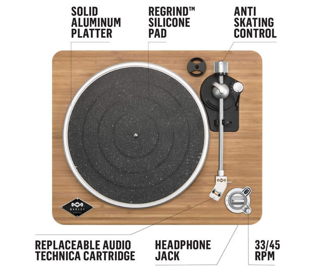 House Of Marley Wireless Turntable