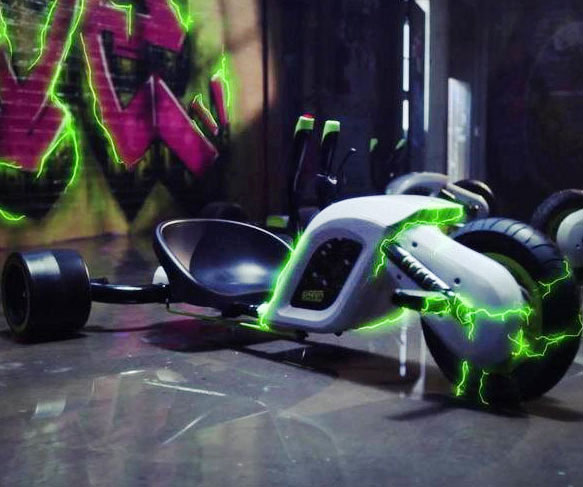 Huffy Electric Drifting Green Machine