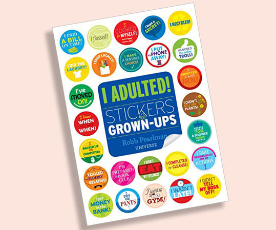 I Adulted! Stickers For Grown Ups