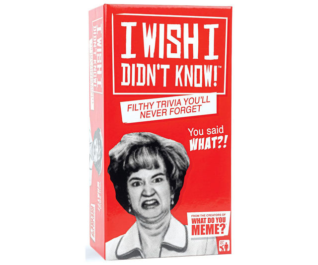 I Wish I Didn’t Know Trivia Game