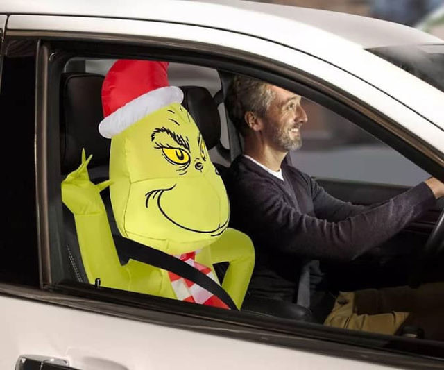Inflatable Grinch Car Buddy
