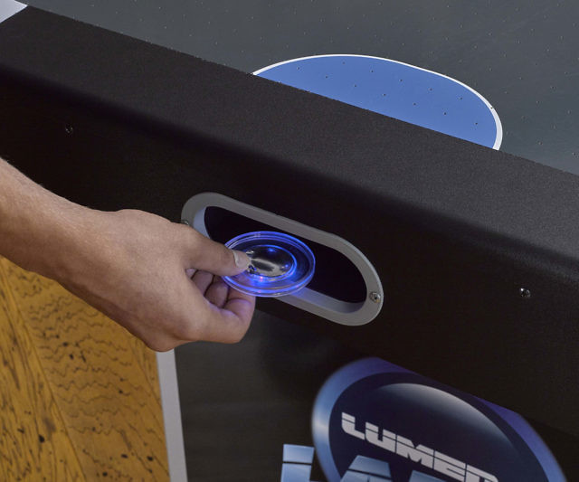 Interactive Air Hockey Table