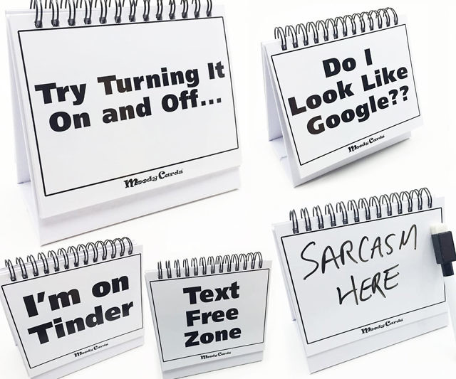 Interchangeable Desk Signs