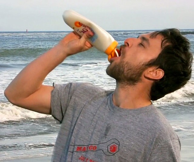 Sunscreen Bottle Flask