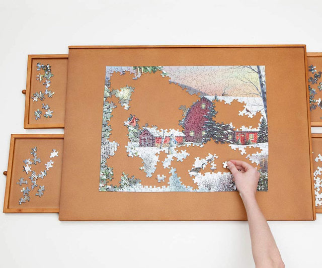 Jigsaw Puzzle Work Desk
