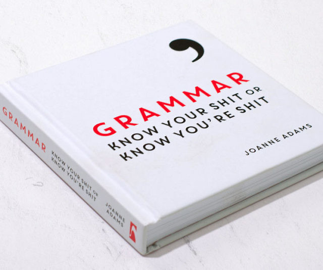 Know Your Shit Grammar Book