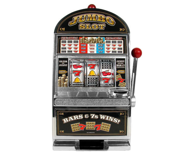 Jumbo Slot Machine Bank