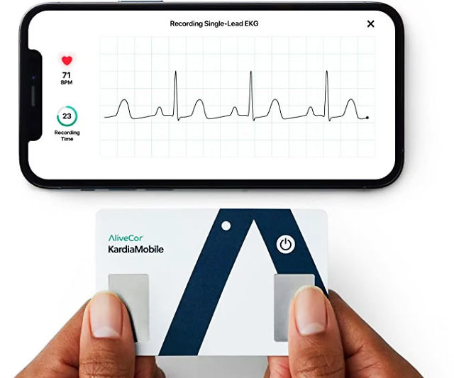 Kardia EKG Monitor Card