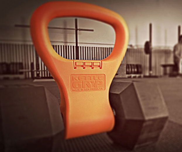 Kettlebell Free Weight Attachment Grip