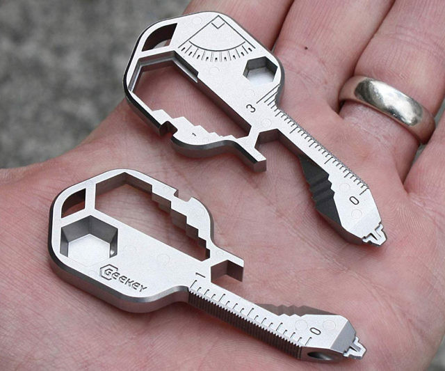 Key Shaped Pocket Multi-Tool