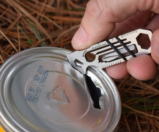 The Ratcheting Keychain Multi-Tool