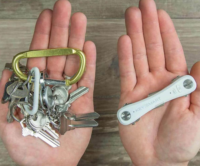 Keysmart Pro Organizer With Tile
