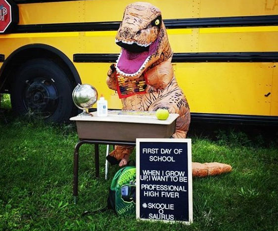Kid’s Inflatable T-Rex Costume