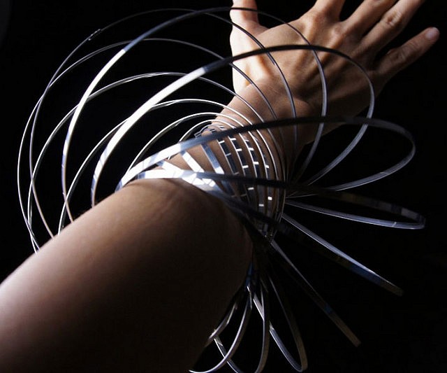 Kinetic Spring Toy