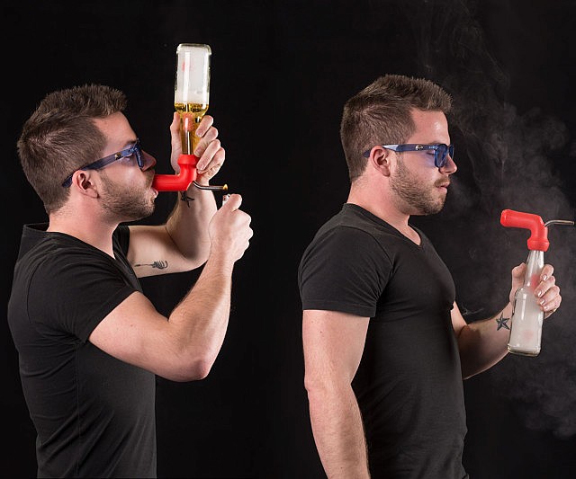 The Knockout Beer & Weed Bong
