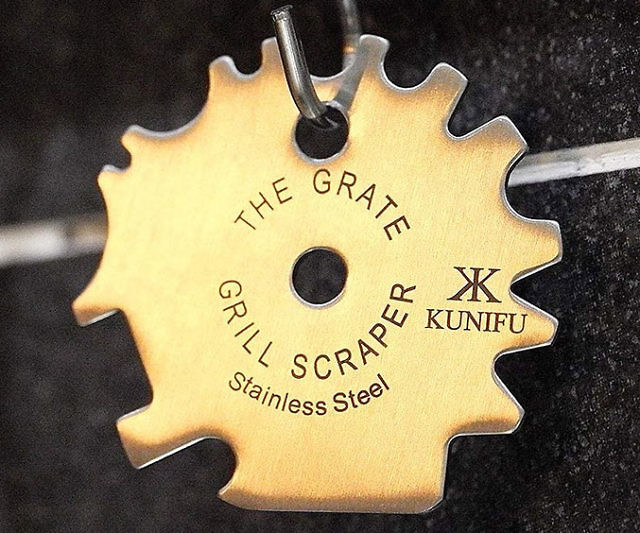 KUNIFU BBQ Grill Scraper