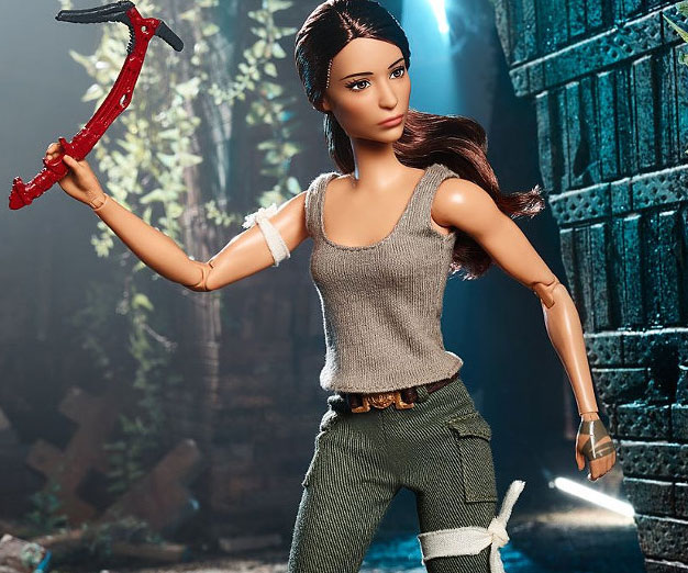 Tomb Raider Lara Croft Barbie Doll