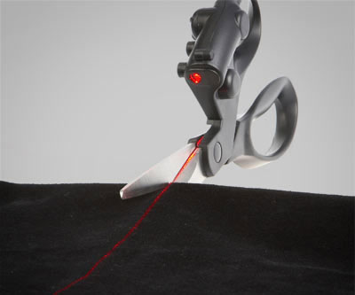 Laser Guided Scissors