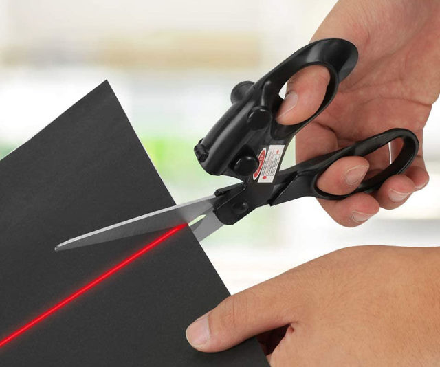 Laser Guided Scissors