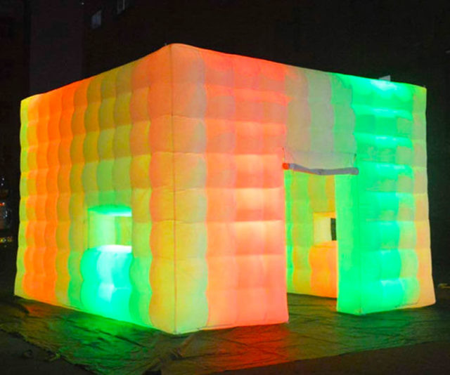 LED Air Cube Tent