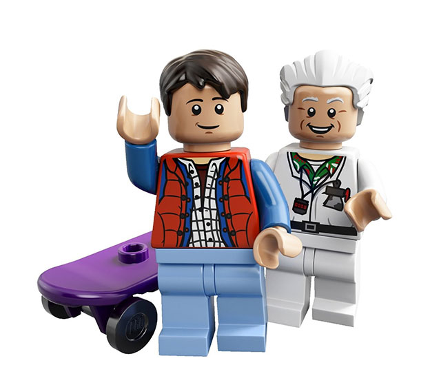 Back To The Future LEGOs