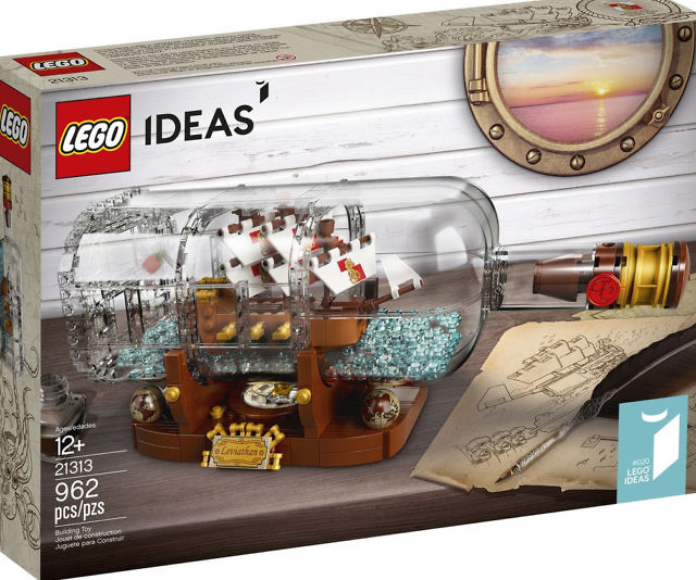 LEGO Ship In A Bottle