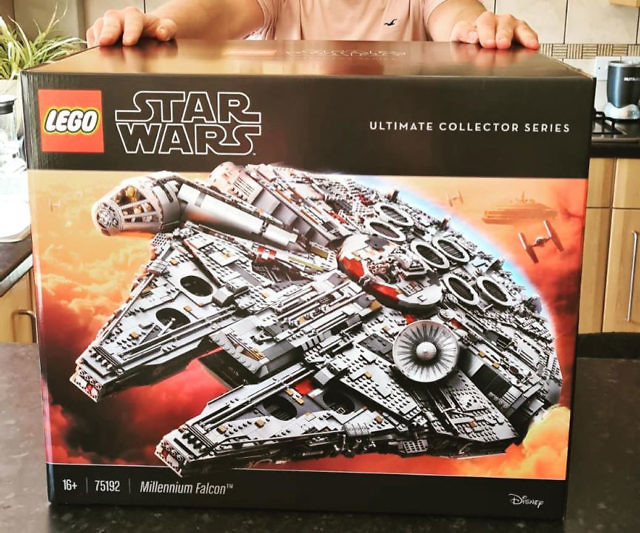 7,541 Piece LEGO Millennium Falcon