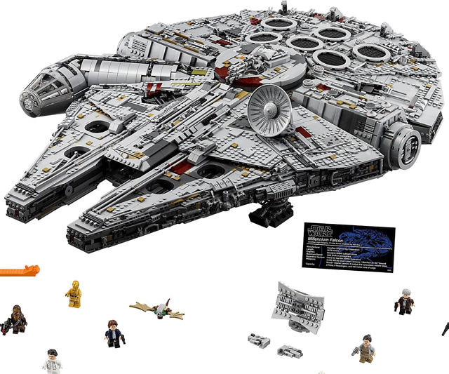 7,541 Piece LEGO Millennium Falcon