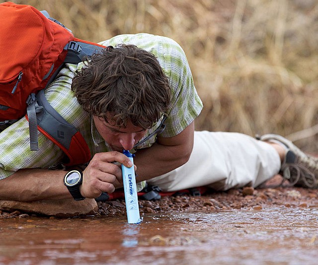 Water Purifying Straw