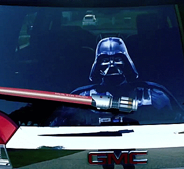 Lightsaber Rear Wiper Cover