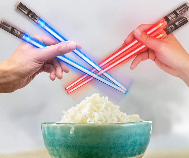 Light Up Lightsaber Chopsticks