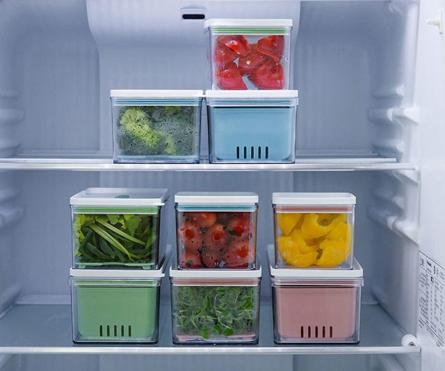 Lille Home Stackable Produce Containers