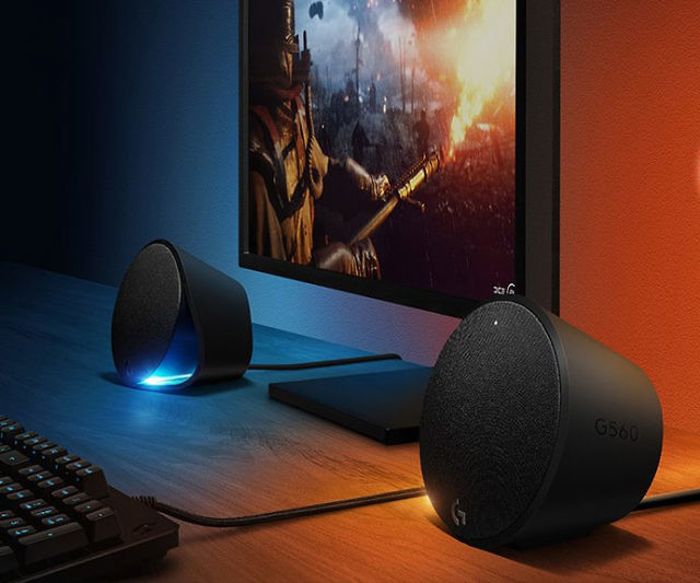 Game Driven RGB Lighting PC Speakers
