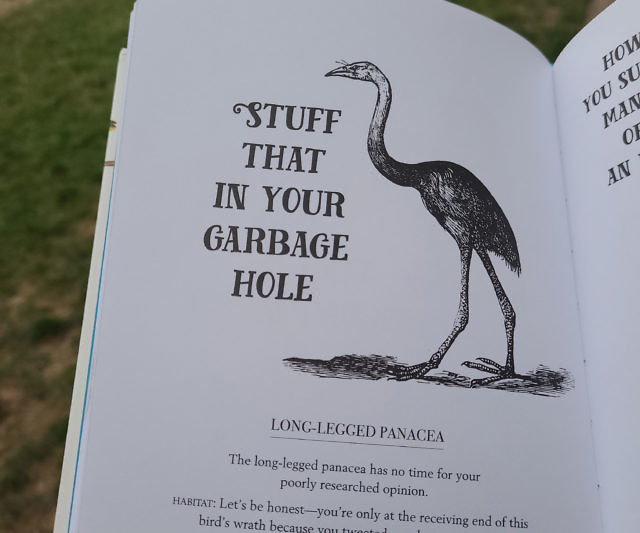 Effin’ Birds Field Guide Book