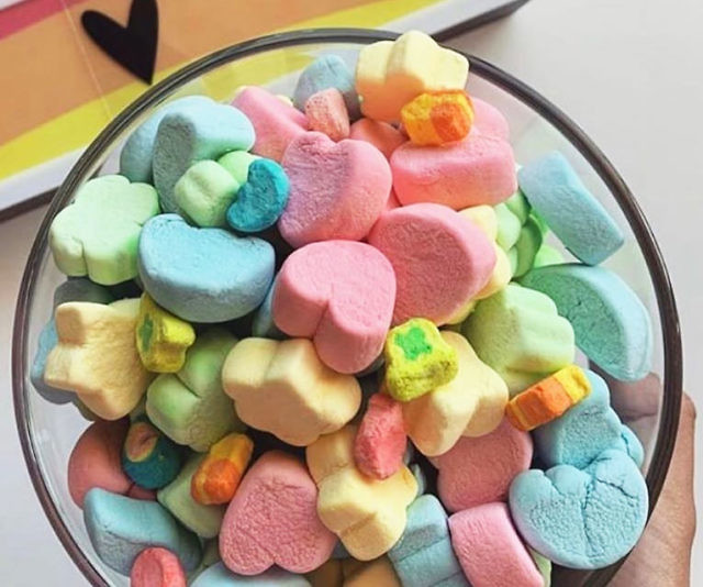 Lucky Charms Just Marshmallows