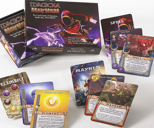 Magicka Mayhem Wizardry Card Game