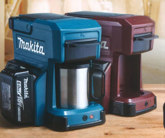 Makita Power Tool Battery Coffee Maker