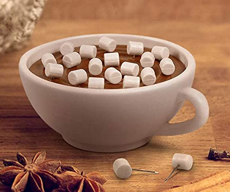 Marshmallow Push Pins