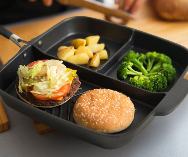 The Multi-Sectional Meal Skillet