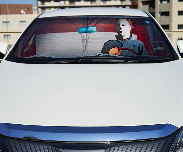Michael Myers Car Sunshade