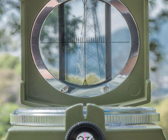 Military Grade Lensatic Sighting Compass