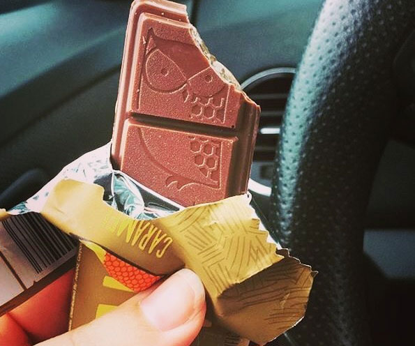 Caffeinated Milk Chocolate Bars