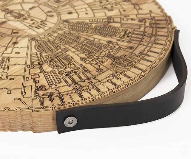 Millennium Falcon Cutting Board